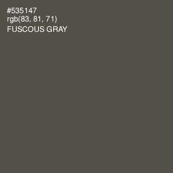 #535147 - Fuscous Gray Color Image