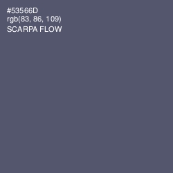 #53566D - Scarpa Flow Color Image