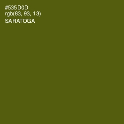 #535D0D - Saratoga Color Image