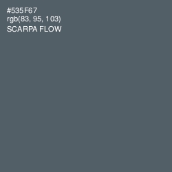 #535F67 - Scarpa Flow Color Image