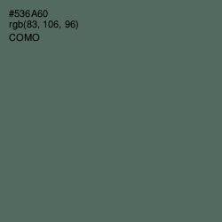 #536A60 - Como Color Image