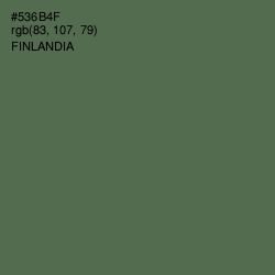 #536B4F - Finlandia Color Image