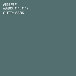 #536F6F - Cutty Sark Color Image