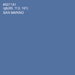 #5371A1 - San Marino Color Image