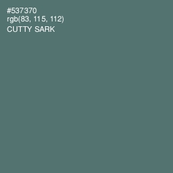 #537370 - Cutty Sark Color Image