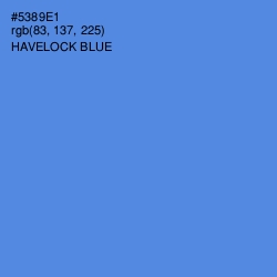 #5389E1 - Havelock Blue Color Image