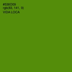 #538D09 - Vida Loca Color Image