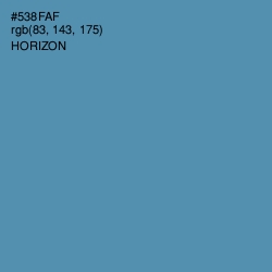 #538FAF - Horizon Color Image