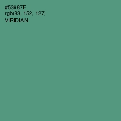 #53987F - Viridian Color Image