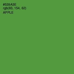 #539A3E - Apple Color Image