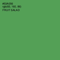 #53A056 - Fruit Salad Color Image