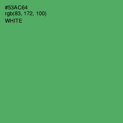 #53AC64 - Chateau Green Color Image