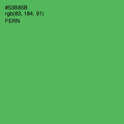 #53B85B - Fern Color Image