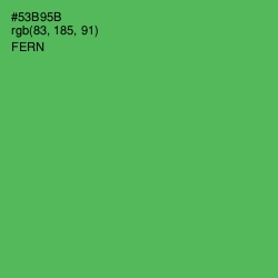 #53B95B - Fern Color Image