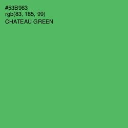 #53B963 - Chateau Green Color Image