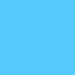 #53C9FC - Turquoise Blue Color Image