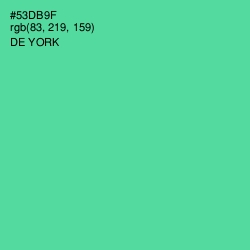 #53DB9F - De York Color Image