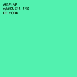 #53F1AF - De York Color Image