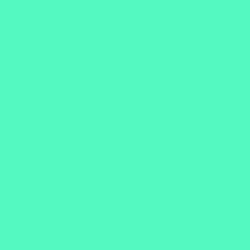 #53F9C0 - Aquamarine Color Image