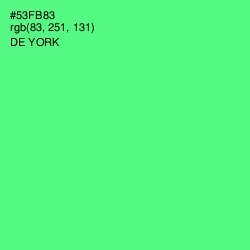 #53FB83 - De York Color Image