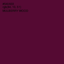 #540A33 - Mulberry Wood Color Image