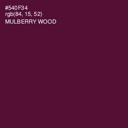 #540F34 - Mulberry Wood Color Image