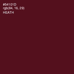 #54101D - Heath Color Image