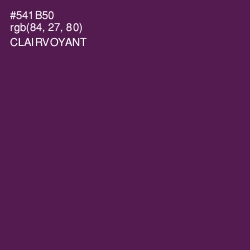 #541B50 - Clairvoyant Color Image