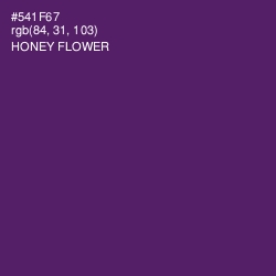 #541F67 - Honey Flower Color Image