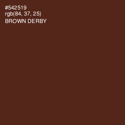 #542519 - Brown Derby Color Image