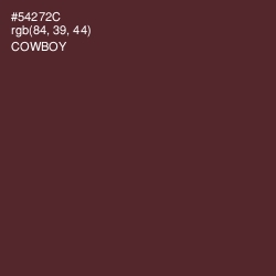 #54272C - Cowboy Color Image