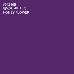 #54286B - Honey Flower Color Image