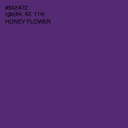 #542A72 - Honey Flower Color Image