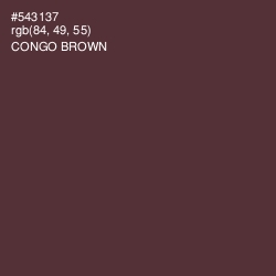 #543137 - Congo Brown Color Image