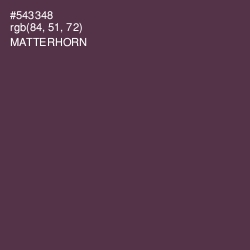 #543348 - Matterhorn Color Image
