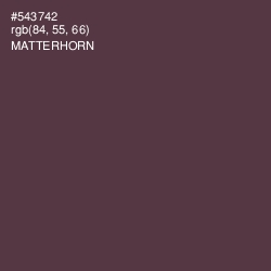 #543742 - Matterhorn Color Image