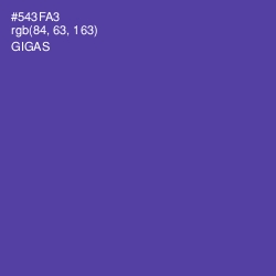 #543FA3 - Gigas Color Image