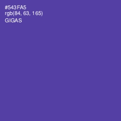 #543FA5 - Gigas Color Image