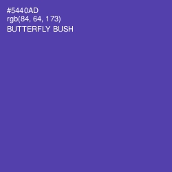 #5440AD - Butterfly Bush Color Image