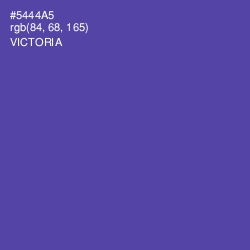 #5444A5 - Victoria Color Image