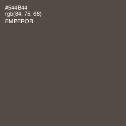 #544B44 - Emperor Color Image