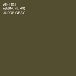 #544E31 - Judge Gray Color Image