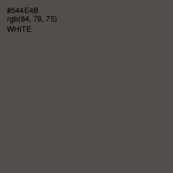 #544E4B - Emperor Color Image