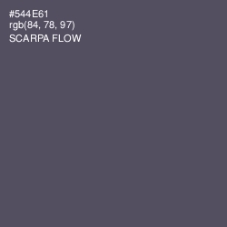 #544E61 - Scarpa Flow Color Image