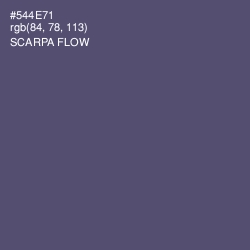 #544E71 - Scarpa Flow Color Image