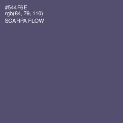 #544F6E - Scarpa Flow Color Image