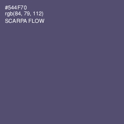 #544F70 - Scarpa Flow Color Image