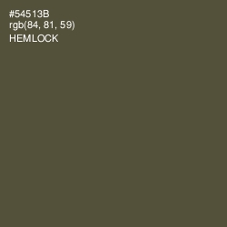 #54513B - Hemlock Color Image