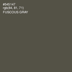 #545147 - Fuscous Gray Color Image