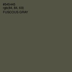 #545445 - Fuscous Gray Color Image